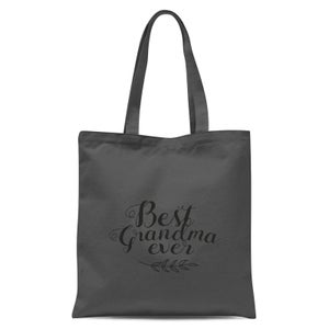 Best Grandma Ever Tote Bag - Grey