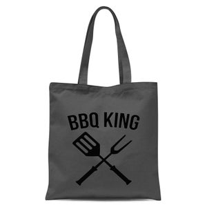 BBQ King Tote Bag - Grey