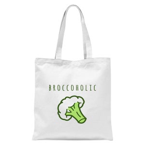 Broccoholic Tote Bag - White