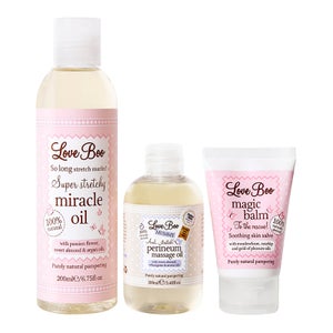Love Boo Mum-to-be Survival Kit including 200ml Miracle Oil, Perineum Oil and Magic Balm (Worth £52.97)
