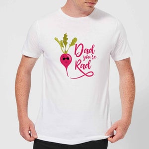 Dad You're Rad Men's T-Shirt - White