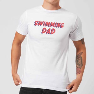 Swimming Dad Men's T-Shirt - White