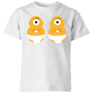 Monster Twins Kids' T-Shirt - White