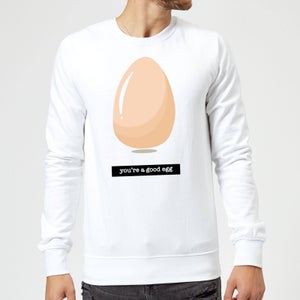 You're A Good Egg Sweatshirt - White