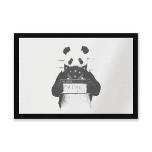 Bandana Panda Entrance Mat