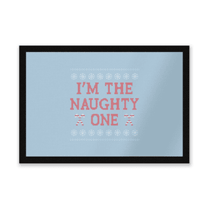 I'm The Naughty One Entrance Mat