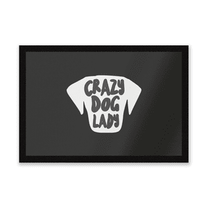 Crazy Dog Lady Entrance Mat