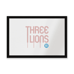 Three Lions Entrance Mat