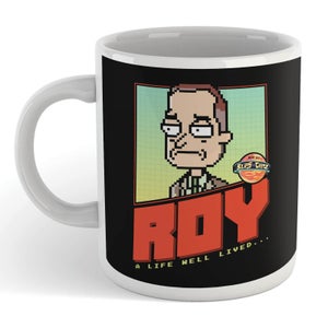 Taza de Rick y Morty Roy - Una vida bien vivida