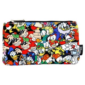 Disney Loungefly Duck Tales Characters AOP Pencil Case