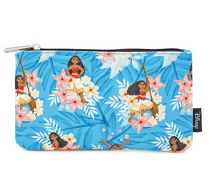 Loungefly Disney Moana Leaves Zippered Pouch
