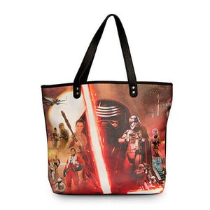 Loungefly Star Wars The Force Awakens Movie Poster Tote Bag