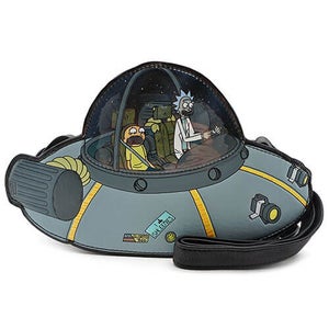 Loungefly Rick & Morty Spaceship Crossbody Bag