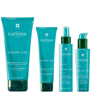 René Furterer Sublime Curl Enhancing Set for Wavy and Curly Hair (Worth $120)