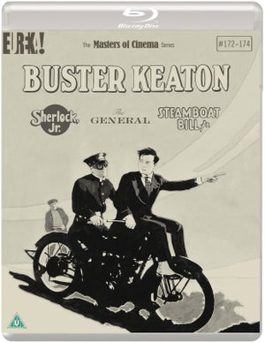 Buster Keaton: 3 Films (Sherlock, Jr., The General, Steamboat Bill, Jr.) [Masters Of Cinema] Limited edition blu-ray