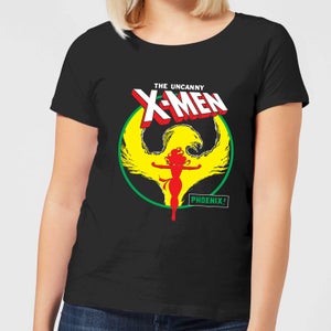 X-Men Dark Phoenix Circle Women's T-Shirt - Black