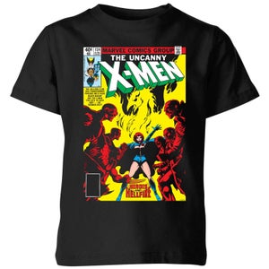X-Men Dark Phoenix The Black Queen kinder t-shirt - Zwart