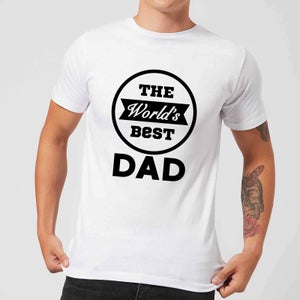 The World's Best Dad Men's T-Shirt - White
