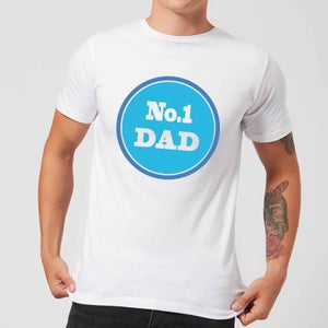 No. 1 Dad Men's T-Shirt - White