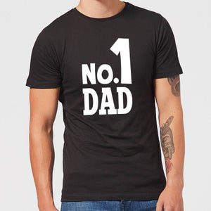 No. 1 Dad Men's T-Shirt - Black