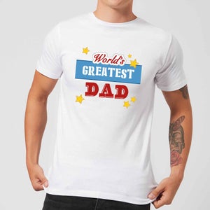 World's Greatest Dad Men's T-Shirt - White