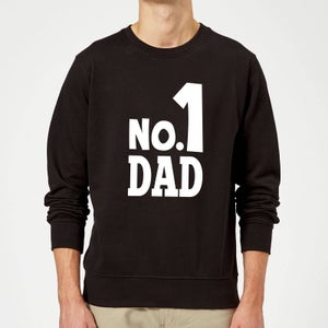 No. 1 Dad Sweatshirt - Black