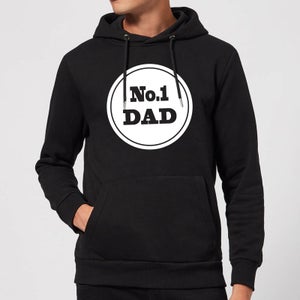 No. 1 Dad Hoodie - Black