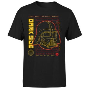 Star Wars Darth Vader Grid Herren T-Shirt - Schwarz