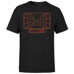 Star Wars Targeting Computer t-shirt - Zwart