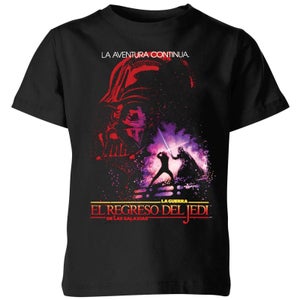Star Wars ROTJ Spanish Kids' T-Shirt - Black
