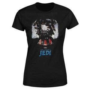 T-Shirt Star Wars Shattered Vader - Femme - Noir