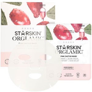 STARSKIN Orglamic Pink Cactus Oil Mask Hydrate + Glow Facial 0.9 oz