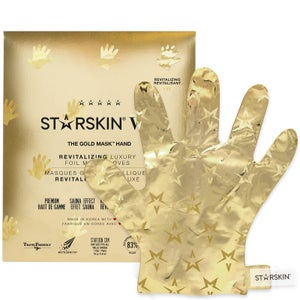 STARSKIN VIP The Gold Mask Hand Revitalizing Luxury Foil Mask Gloves