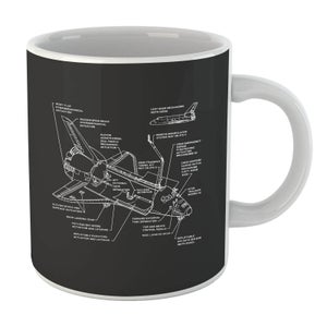 Shuttle Schematic Mug