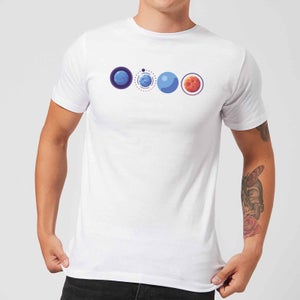 Planets Men's T-Shirt - White