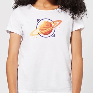 Saturn Women's T-Shirt - White