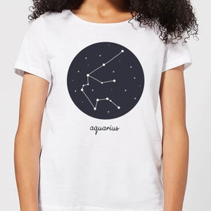 Aquarius Women's T-Shirt - White