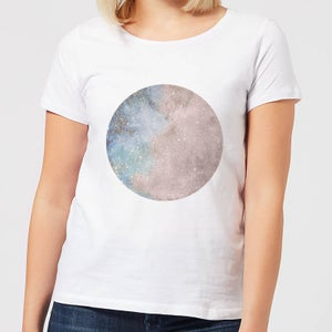 Colourful Moon Women's T-Shirt - White