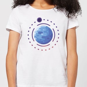 Planet Earth Women's T-Shirt - White