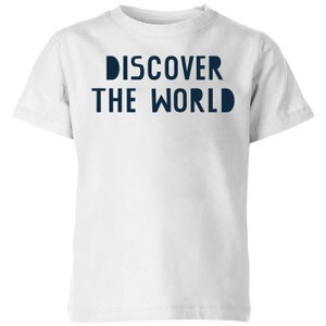 Discover The World Kids' T-Shirt - White