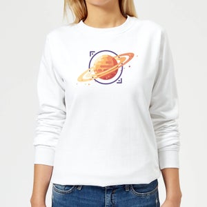 Saturn Women's Sweatshirt - White