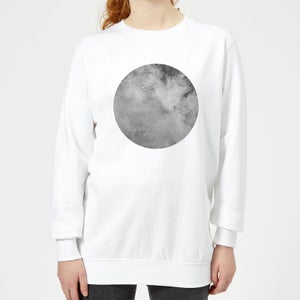 Bright Moon Women's Sweatshirt - White
