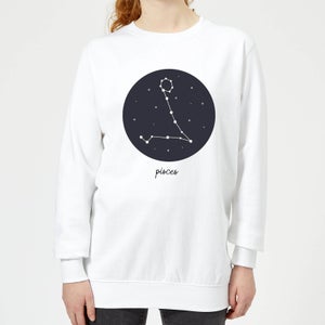 Pisces Women's Sweatshirt - White