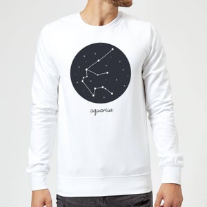 Aquarius Sweatshirt - White