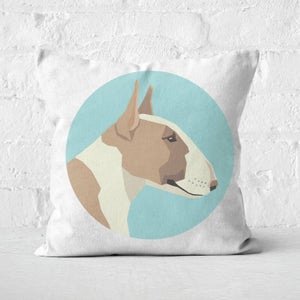 English Terrier Square Cushion