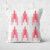 Pink Aztec Arrows Square Cushion