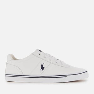 Polo Ralph Lauren Men's Hanford Leather Low Top Trainers - Pure White