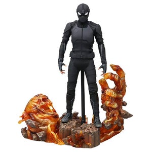 Hot Toys Marvel Spider-Man: Far From Home MM Action Figure 1/6 Spider-Man (Stealth Suit) Deluxe Version 29cm