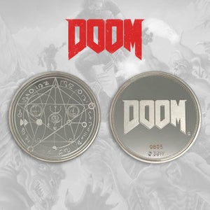 Moneta da collezione DOOM in edizione limitata: versione argento