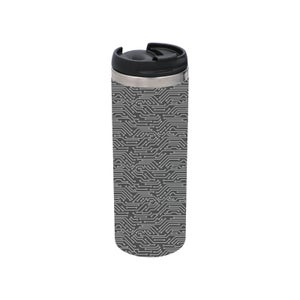 Motherboard Pattern Stainless Steel Thermo Travel Mug